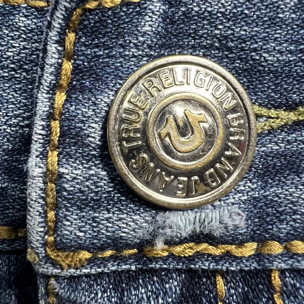 True Religion Adam Big T Jeans Vintage 2007‎ Made in USA 42/34